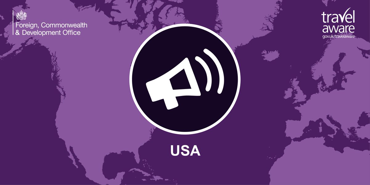 FCDOtravelGovUK's tweet image. Read our latest travel advice for #USA with new information that there could be travel disruption following a US federal government shutdown: ow.ly/Kant50X908u