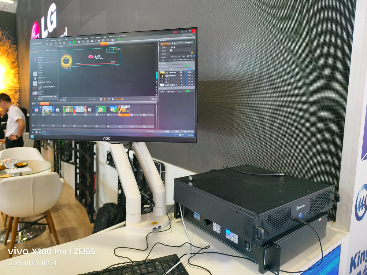 kystartech's tweet image. SIGN Istanbul 2025 ✅
Thank you for joining us at Hall 12 | Booth J-22!
From the Kommander T1 media server to our Multimedia Players (KPB12, KP1, KP2, KP1HC, KP2HC, KP4HC), Kystar showed how powerful LED control makes displays shine brighter.
#Kystar #LED #controlsystem