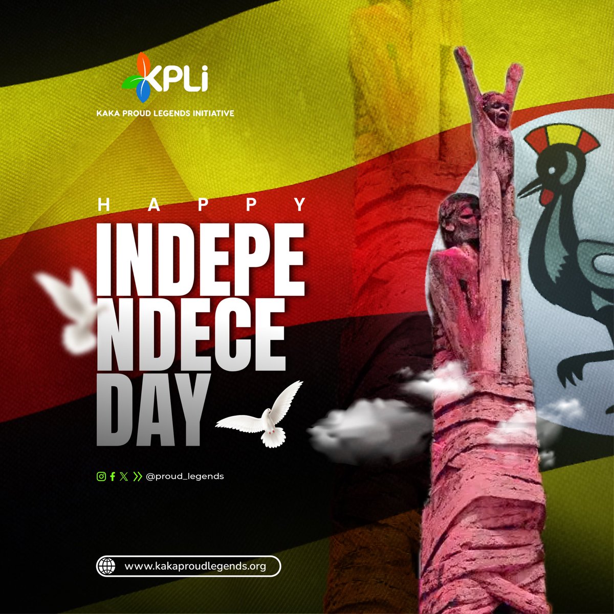 Kaka Proud Legends Initiative wishes you all a happy Independence Day.
  We are still moving forward …!