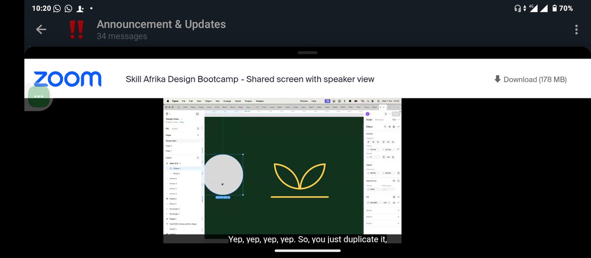 toiyoedem's tweet photo. The @skill_afrika_ team is doing a great work with the Design Bootcamp,even though I missed two days because of no 🙂‍↔️ data, I could stil catch up. Thank you @omoalhajaabiola and @designNwhatever . https://t.co/p2793AvRpL
