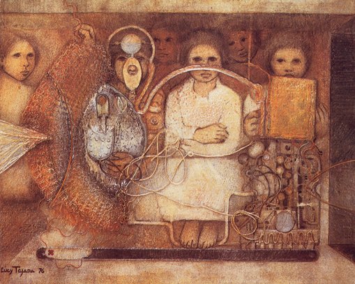 Fgdesnoyer's tweet image. Tal día como hoy 9 de octubre de 1920 nació la pintora colombiana Lucy Tejada