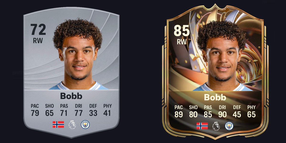 FIFA22_INFO's tweet photo. What is this upgrade 🤯 

• ✅ +10 Pace
• ✅ +15 Shooting
• ✅ +14 Passing
• ✅ +13 Dribbling 
• ✅ +24 Physical 

🥶🥶🥶 https://t.co/pfkH9sElZ5