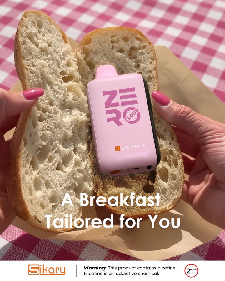 Here comes your personalized breakfast. Let's welcome the new day together!
#SikaryZeroCloud #CloudZero