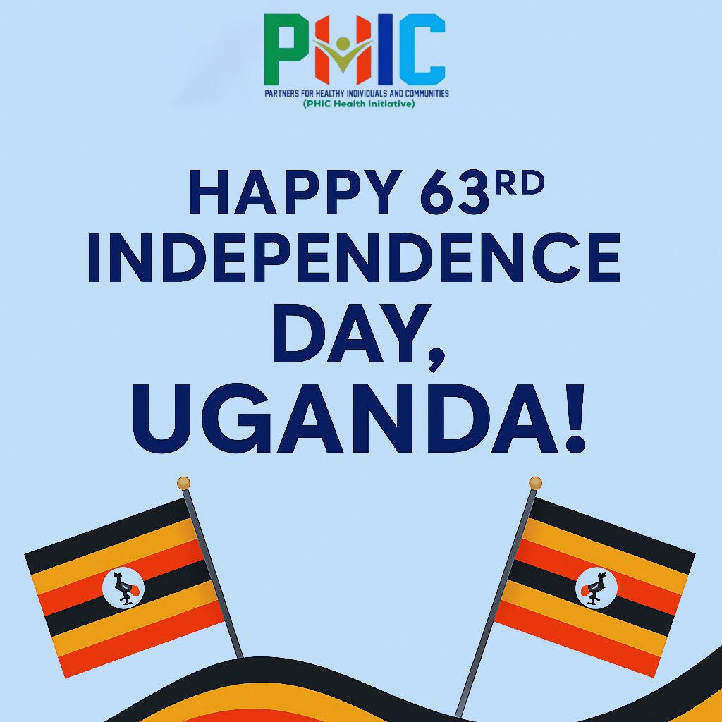 On this Independence Day, we reaffirm our commitment to empowering Ugandan communities to achieve optimum health and well-being. 
We call upon <a href="/GovUganda/">Government of Uganda</a>  to champion true health independence by ensuring access to quality, equitable healthcare for all Ugandans.
#UgandaAt63
