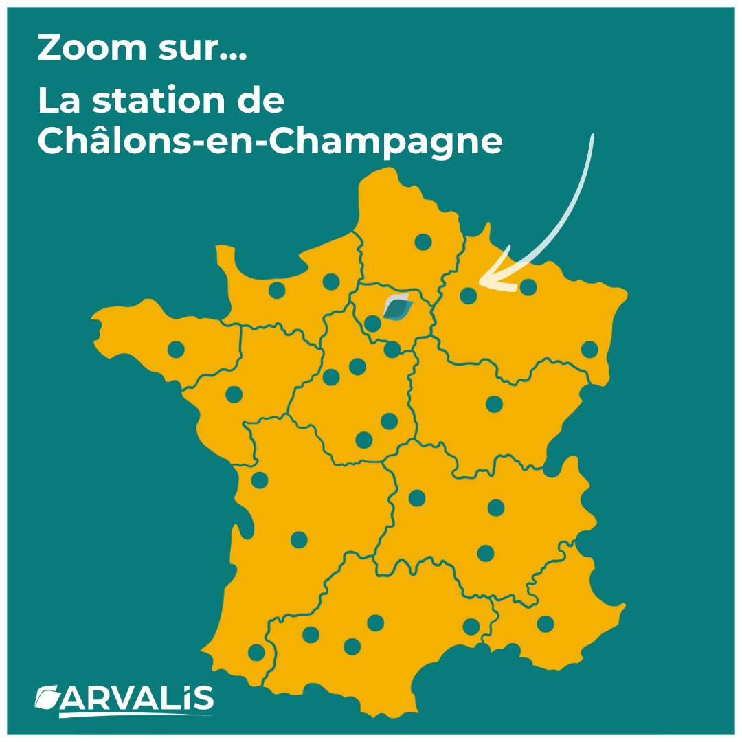 👀 𝗭𝗼𝗼𝗺 𝘀𝘂𝗿... la station ARVALIS de Châlons-en-Champagne 🌟‍  

Le secteur champenois, du fait de son sol crayeux, est un excellent de terrain de jeu pour acquérir des références sur la nutrition azotée. 🌱