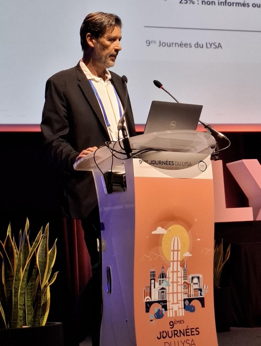 [Journées du LYSA] 

📸 Retour en images sur la session <a href="/AssoELLyE/">ELLyE l’Association #Lymphomes #LLC</a> 

« Plus loin, ensemble » avec Clotilde Genon et Franck Fontenay 

#LYSAToulouse25 #ELLYE #FranceLymphomeEspoir #lymphome #lymphoma #rechercheclinique
