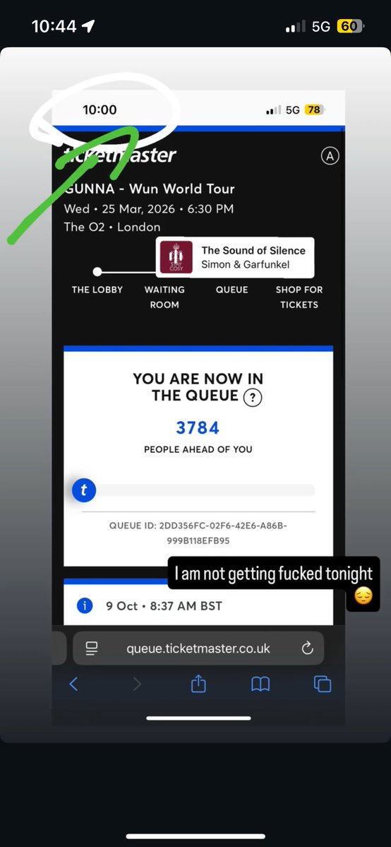 Still refreshing the app to get these tickets 😞 

Me too I wunna get fokd 2nite