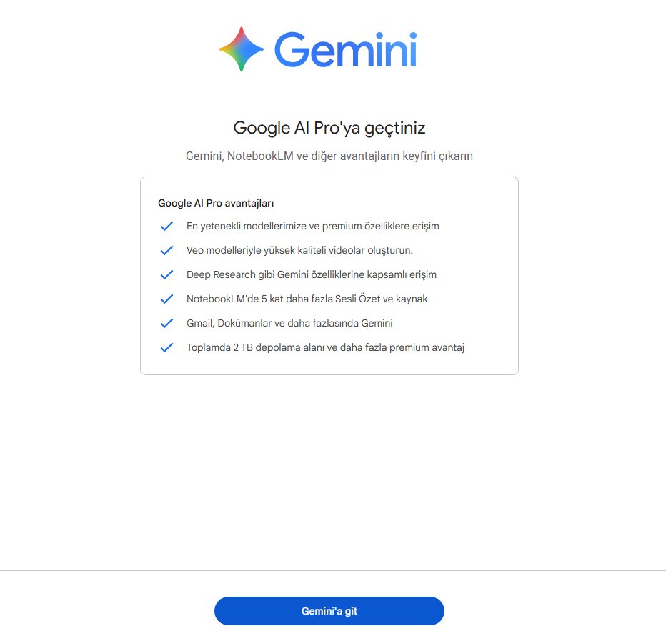 Yüksek lisansım sağolsun