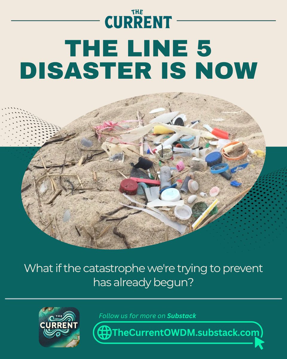 OilWaterDntMix's tweet image. The way we talk about Line 5 also often takes the form of speculative fiction: frightening imaginative projections of a not-so-distant future.

Read more here: thecurrentowdm.substack.com/p/the-line-5-d…

#ShutDownLine5