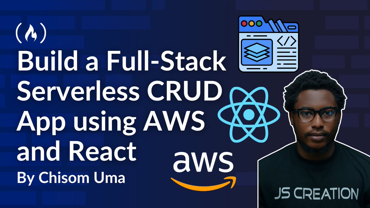 freeCodeCamp's tweet image. Serverless apps let you run and scale up production applications without touching server configs.

And in this tutorial, Chisom walks you through building a full-stack serverless CRUD app.

You&apos;ll use AWS and React and learn about IAM roles, Lambda functions, API Gateways, and…
