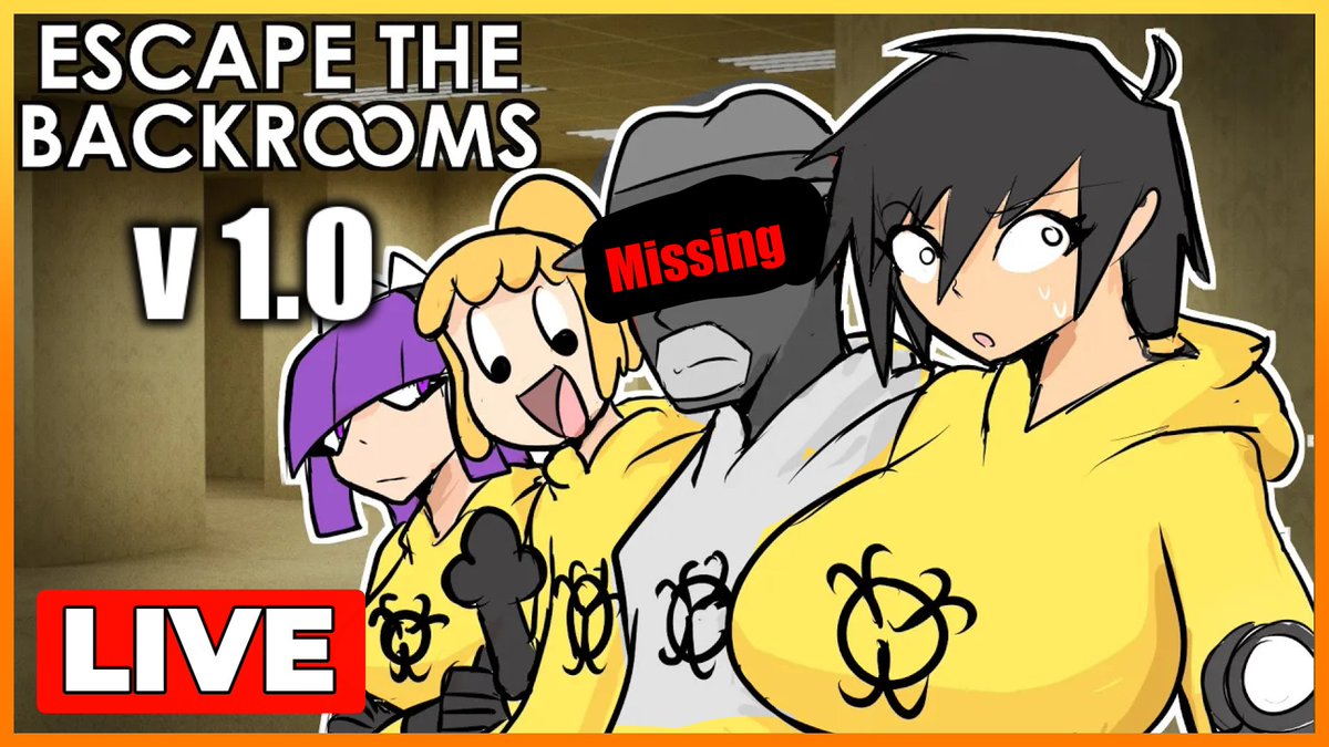 ESCAPE THE BACKROOMS NEW UPDATE V1.0! ft Tea Party 

twitch.tv/subjectalpha_vt