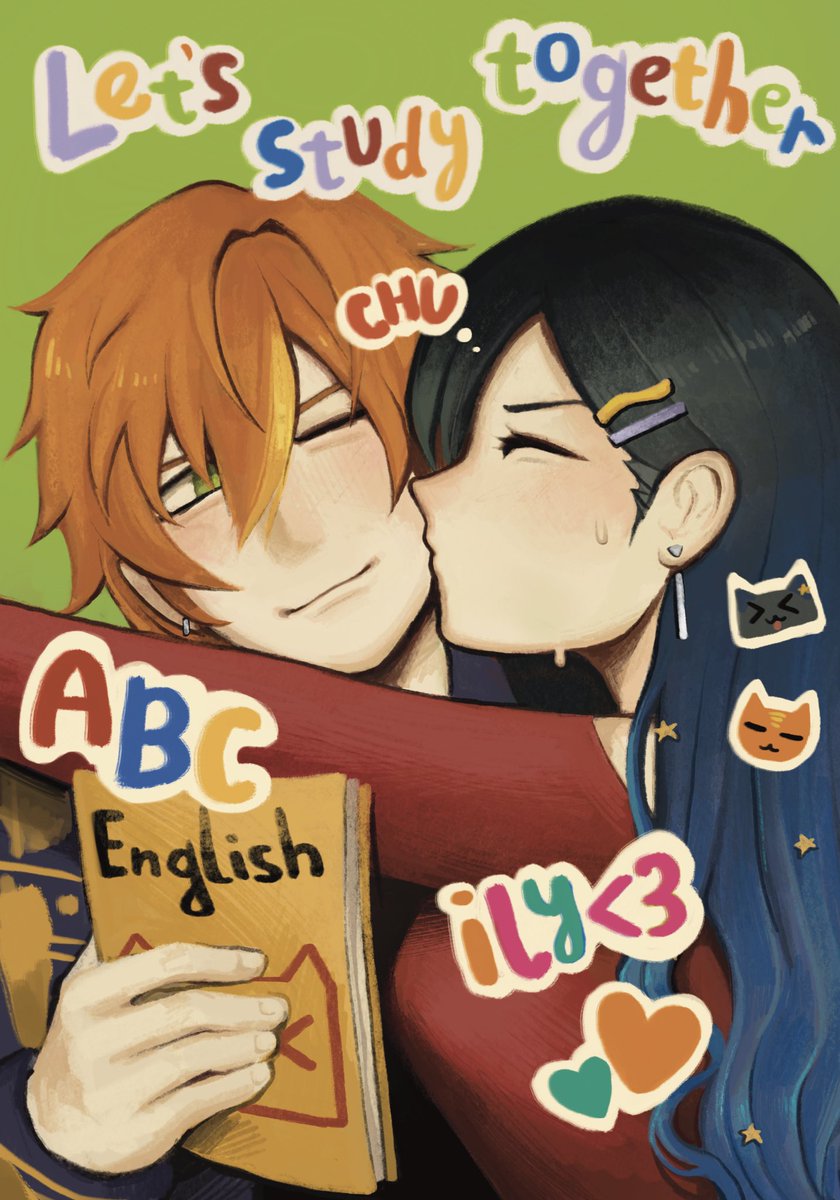 #prsk__FA #彰杏 i know exactly what you’ve been doing on your day off