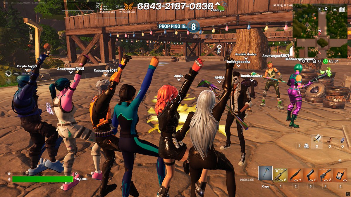 4glqqmy's tweet image. Hey guys please show some love to @littlemankay & I’s party royale map.
Bring your friends around in it or do whatever, we’d love to see the player count stay consistent!
Give it a try: 6843-2187-0838