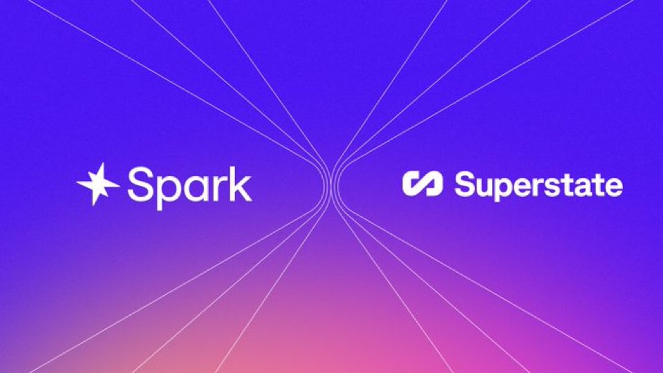 CryptoTweets's tweet image. NEW: @SparkDotFi #moves $100M from U.S. #Treasurys into @SuperstateInc’s regulated #crypto fund — signaling #DeFi’s shift toward onchain yield.