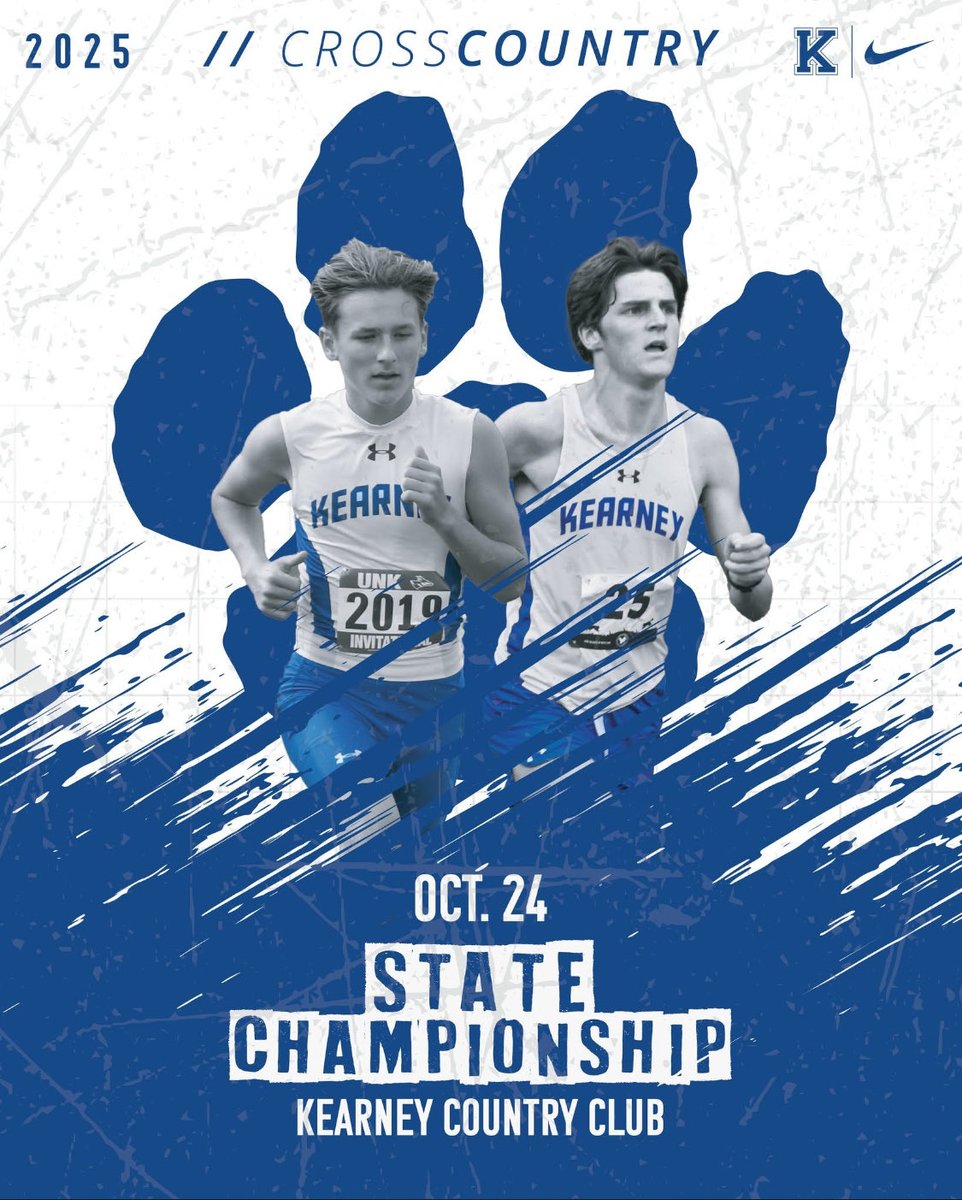 The NSAA Cross Country Championships will be held at the Kearney Country Club on Friday, October 24, 2025. 🐾

The Bearcat Boys qualifiers, Zach Petzet and Maddox Helgoth, will compete in the Class A Boys Race at 4:00 PM.

📆 Date: Friday, October 24
⏱️ Class A Boys @ 4 PM
