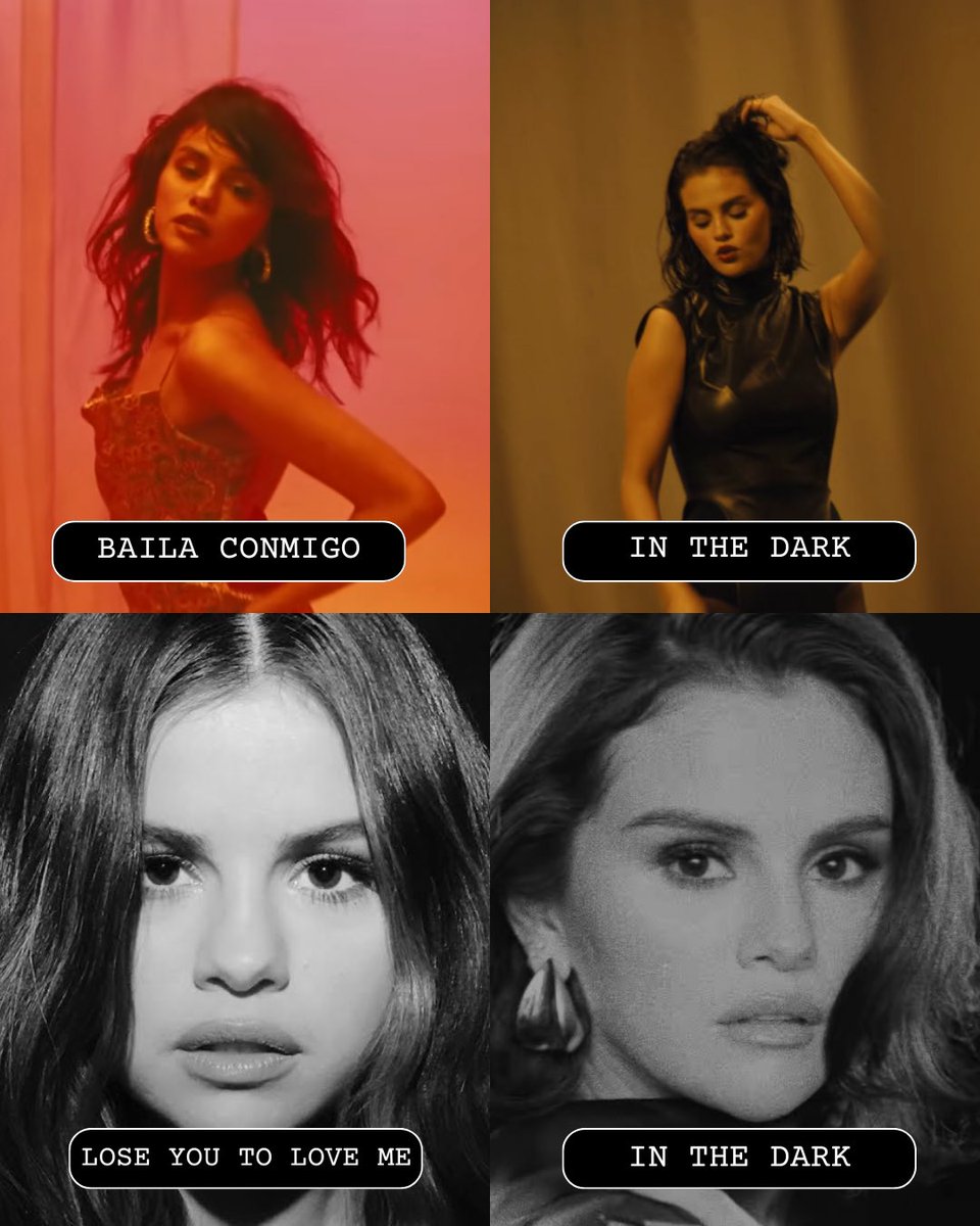 SelenaFanClub's tweet image. We’re in a sea of emotion over these #InTheDark parallels ❤️ Can spot them all in the music video?