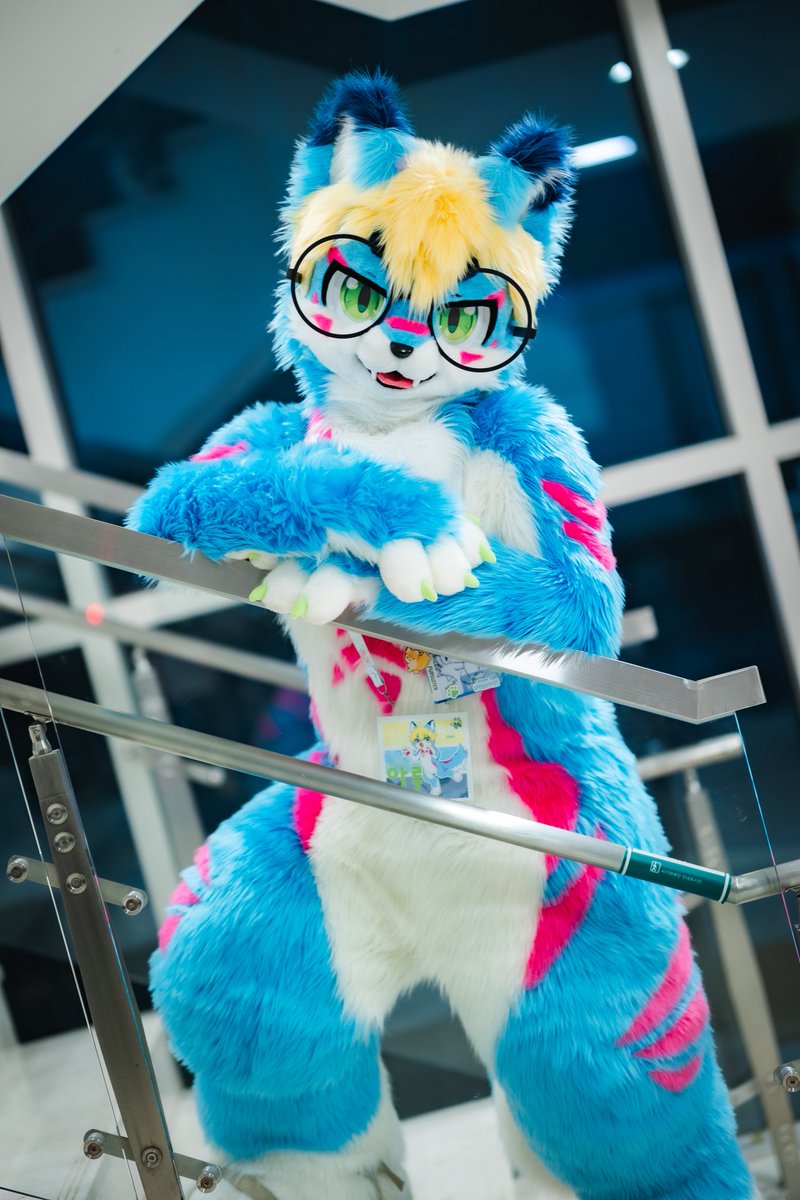 #FursuitsFriday 
#Aru #阿鲁 
 #FURRAID2025

너의 빛이 될게!✨

📸:<a href="/HOYO_110/">HOYO (호요)</a>