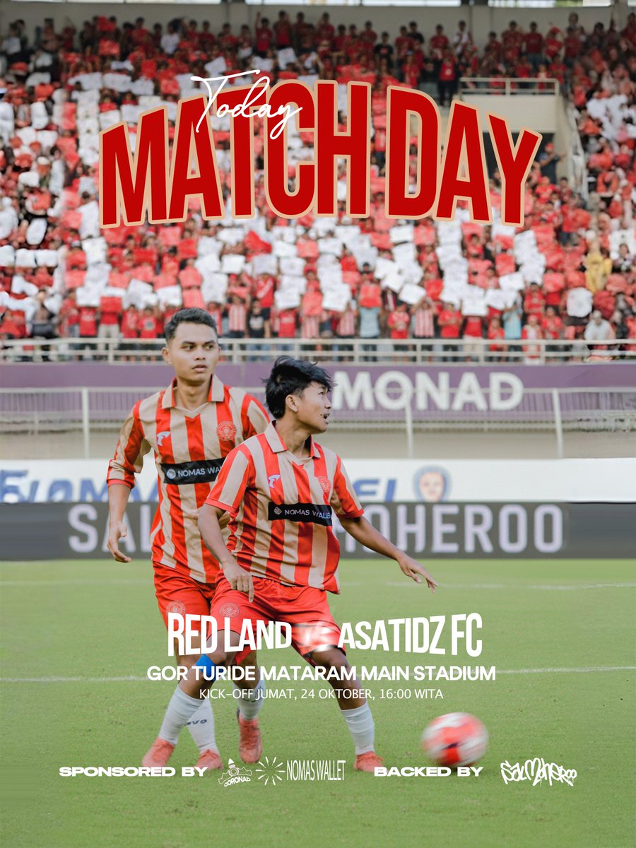 Every HERO fights their battle today : Victory awaits the arrival of the <a href="/monad/">Monad (mainnet arc)</a> Mainnet 😈💜

Live on instagram.com/red.land.fc
Supported by <a href="/NomasWalletReal/">Nomas Wallet</a> and <a href="/Coronad_xyz/">Coronad (mainnet arc)</a>,
Backed by <a href="/salmoherooworld/">Salmoheroo (Mainnet arc)</a>.