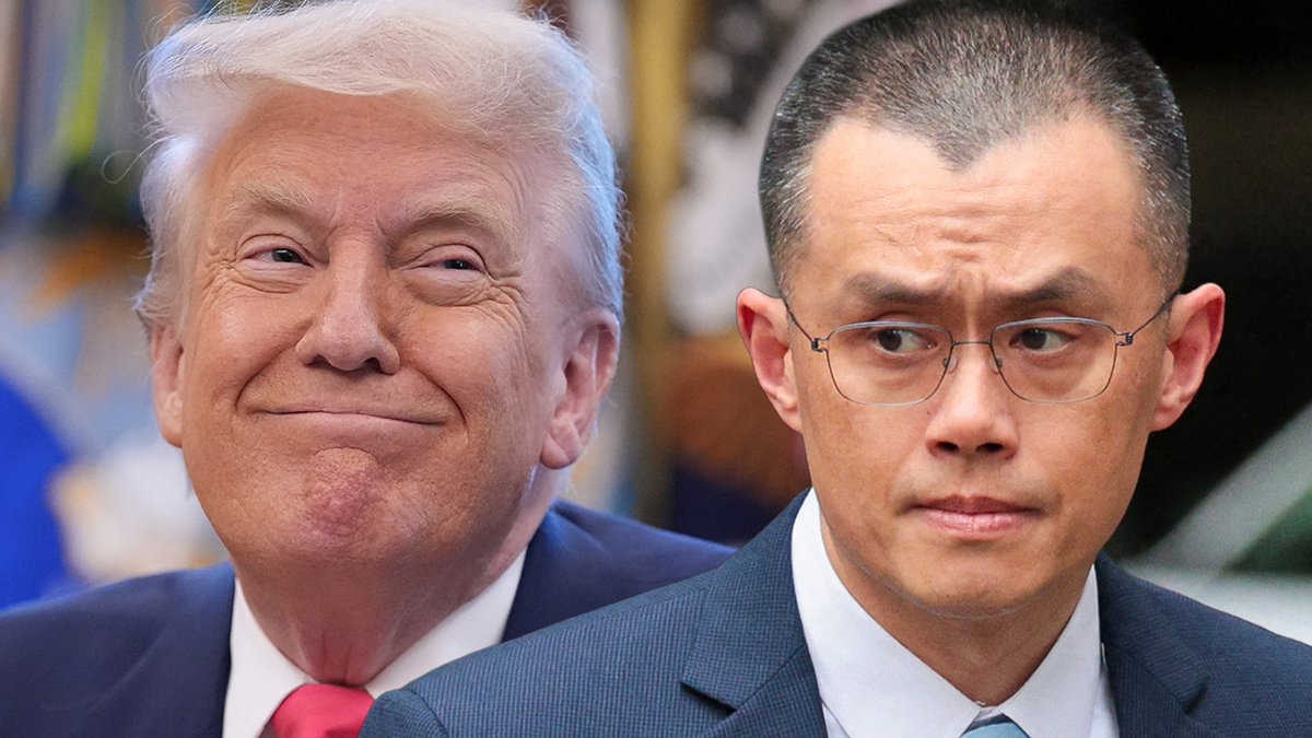 President Donald Trump has pardoned Binance founder Changpeng 