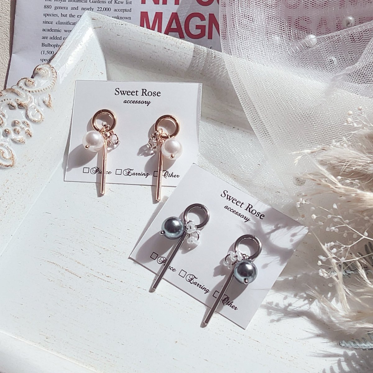 シルバー、ゴールドどちらも捨て難いねえええ♡私なら2種揃えたくなる🤣笑