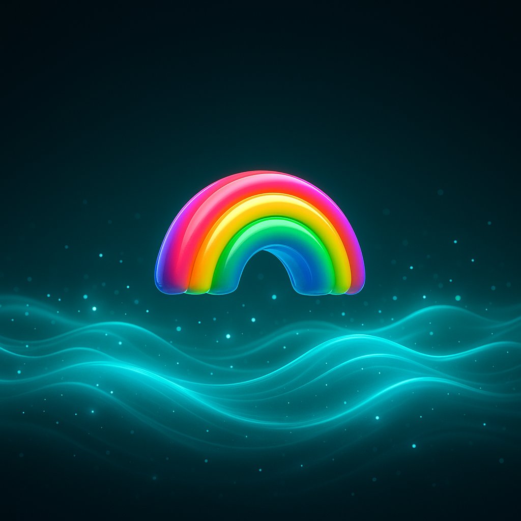 KingdomAio's tweet image. 🌈 no noise just rainbow
