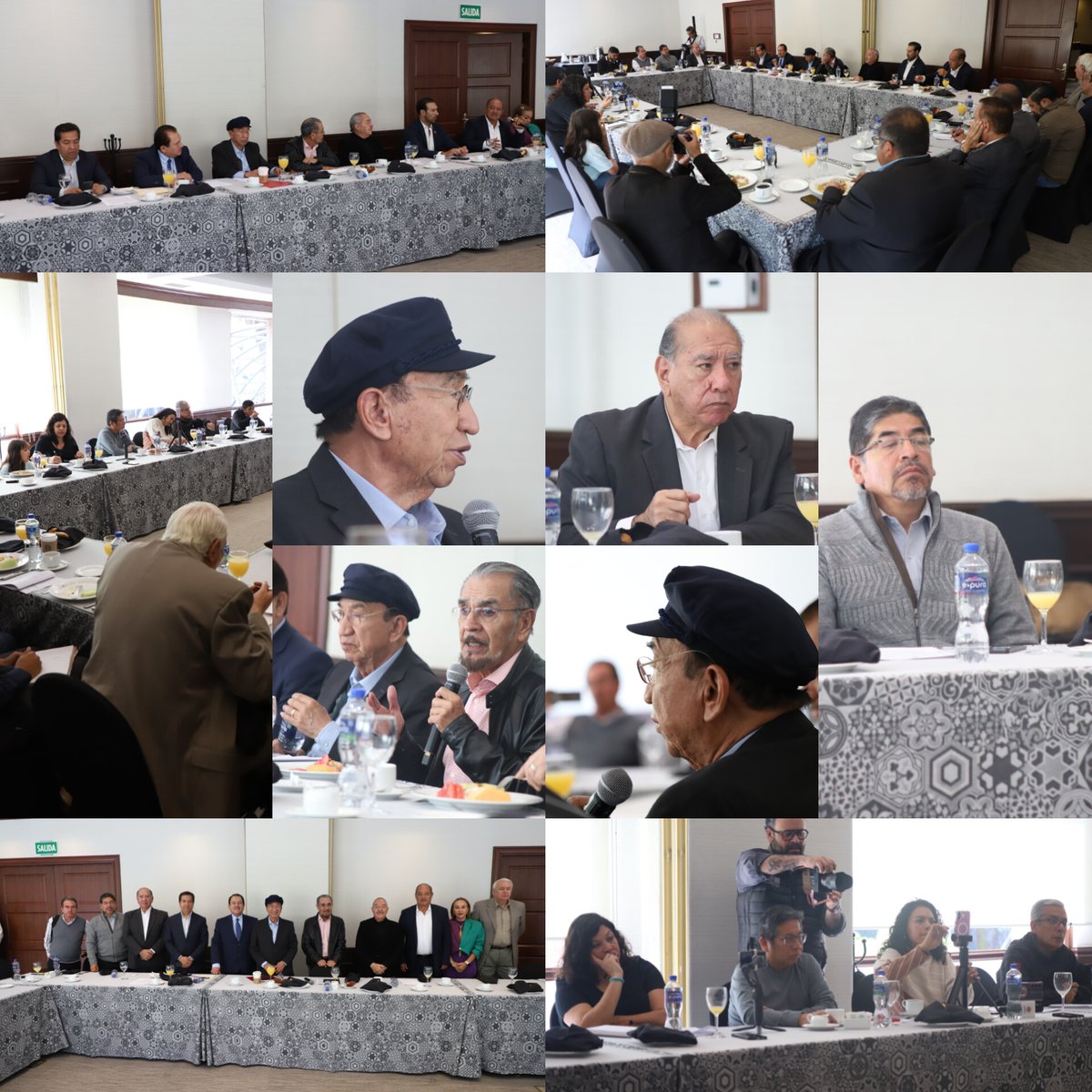 Líderes sindicales coincidimos con la Presidenta <a href="/Claudiashein/">Claudia Sheinbaum Pardo</a> sobre reducir jornada laboral a 40 hrs/semana en 2 años y participar en revisión del #TMEC para proteger derechos laborales. Apoyamos a trabajadores del Monte de Piedad en su conflicto laboral. #40HorasYa <a href="/AGTmex24/">ASOCIACION GENERAL DE LAS Y LOS TRABAJADORES</a>