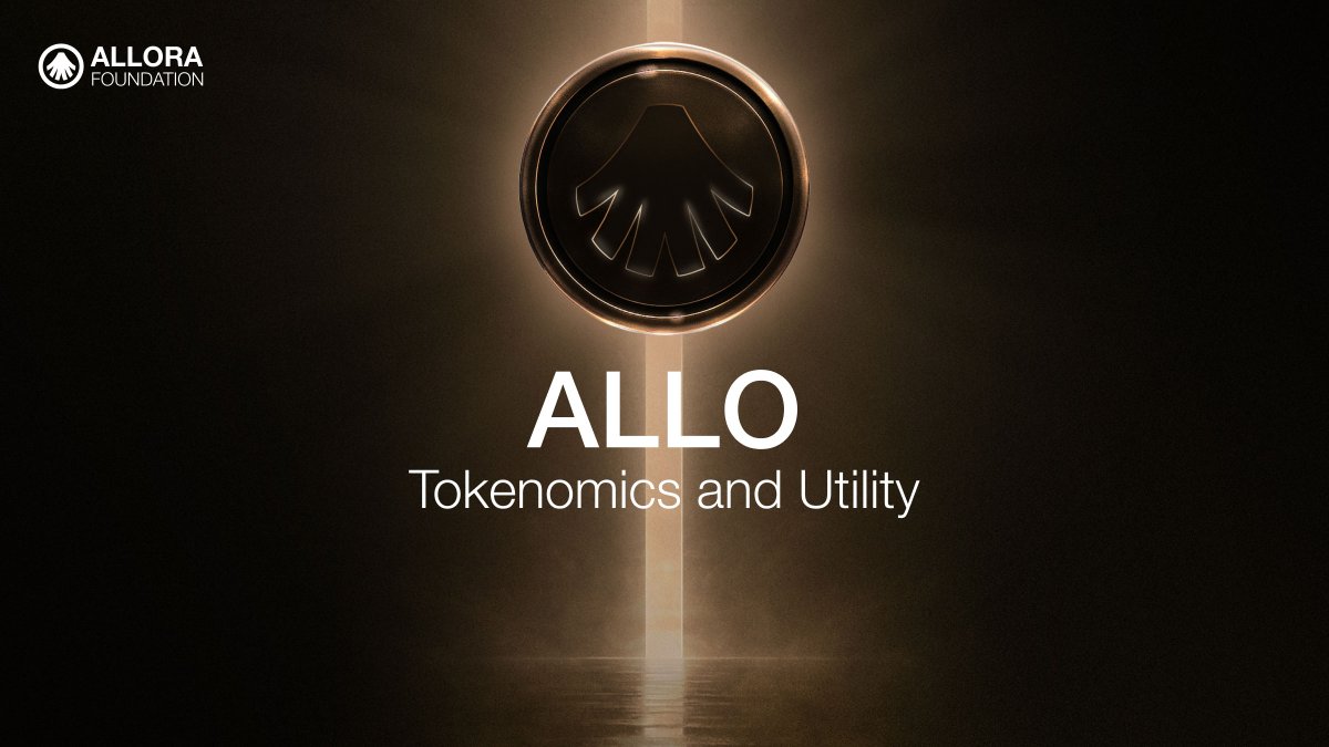 Crypto_Pranjal's tweet image. Allora Tokenomics Officially Announced! 🔥

The tokenomics for the upcoming @AlloraNetwork token have just been revealed. Here’s a quick breakdown:

- Token ticker: $ALLO
- Total supply: 1 billion
- Initial Circulating Supply: 20.05%

A total of 9.30% of ALLO tokens will go to…