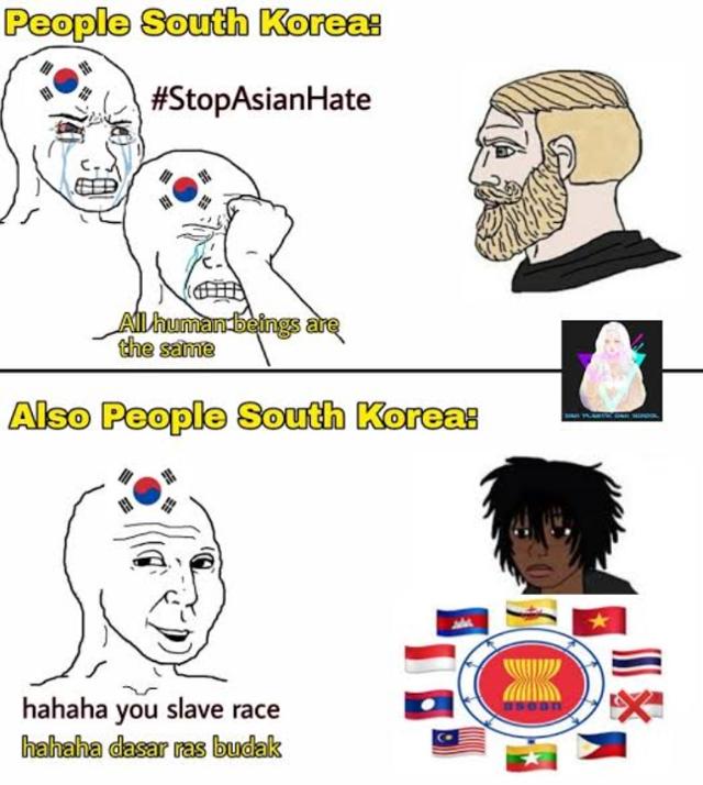 maz (COCONUTS HAVE WATER IN THEM) (@mazthemiata) on Twitter photo The people saying "stop asian hate" btw The people saying "stop asian hate" btw