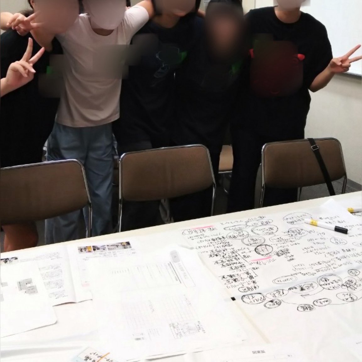 仲良く楽しそうなコアメンバー会議！
初めて会った子でも2回目でも仲良くなるのに時間は必要ない✨
#こどものまち
#池上 
#池上こどものまち