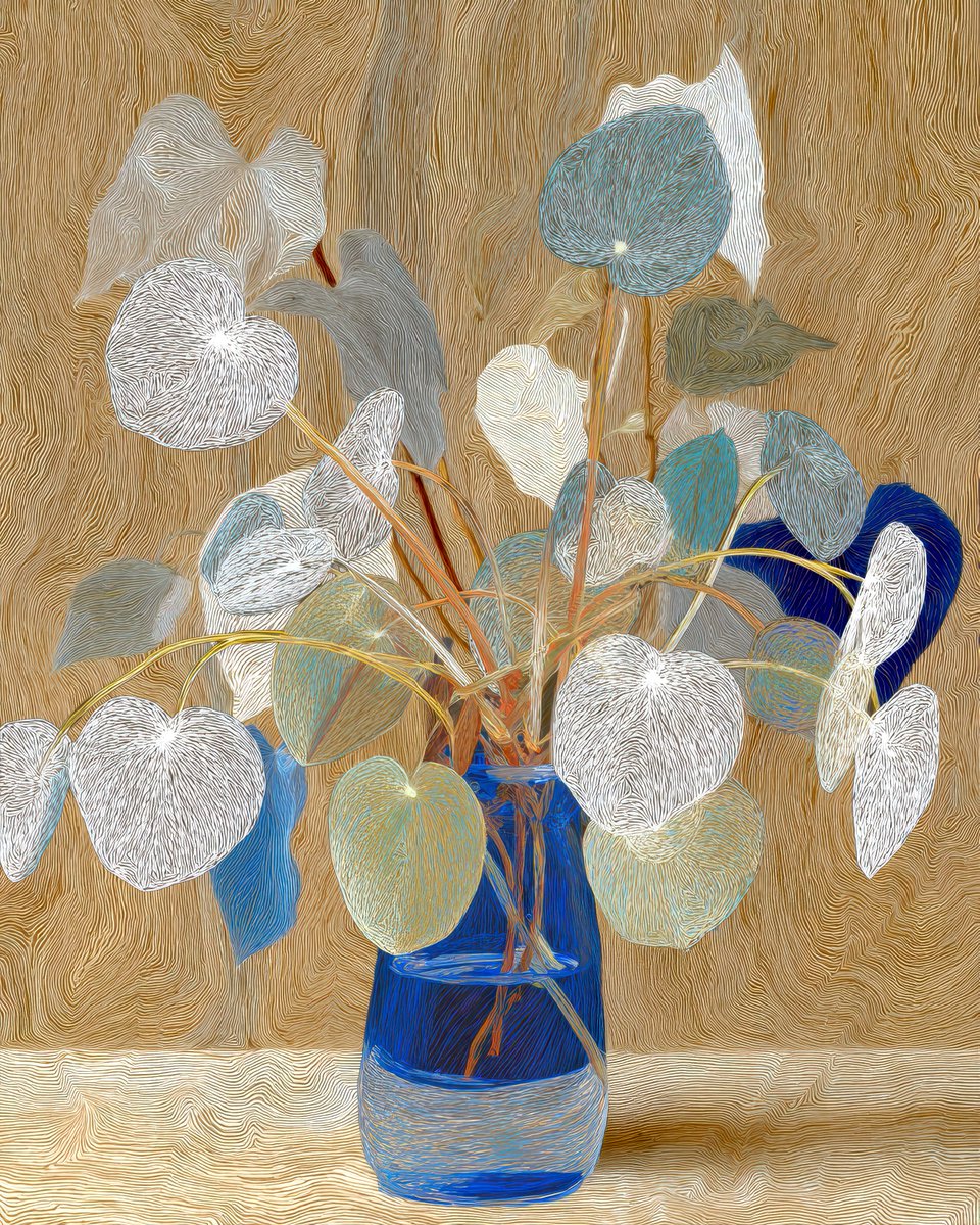 a1111ac011d0's tweet image. NEW NATURE / Leaves

(code &amp;amp; AI series)
