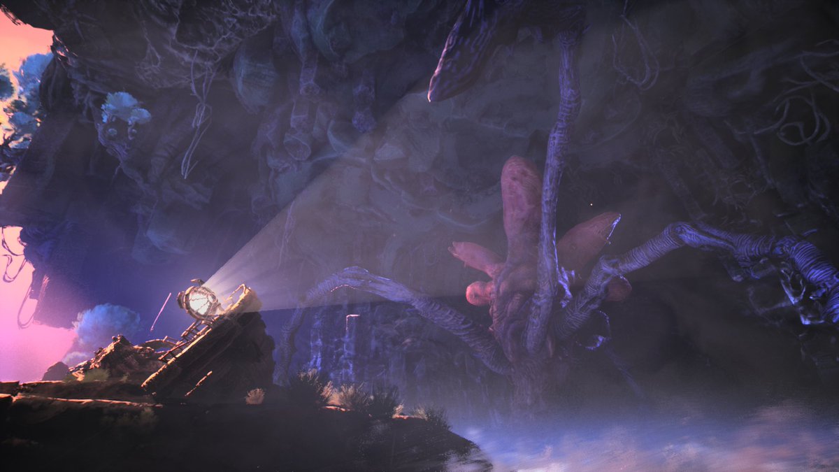 Took time out from playing my regular games (Sea of Thieves, Diablo, PokemonZA) to play  Keeper by <a href="/DoubleFine/">Double Fine</a> on <a href="/XboxGamePass/">Xbox Game Pass</a>. Completed in one sitting. Beautiful as well as bonkers. youtu.be/plrWgpFHoRw?si…