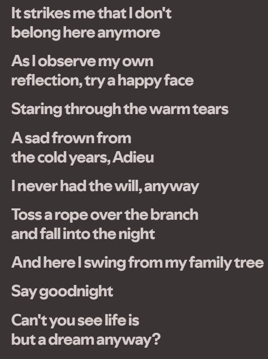 java7n7's tweet image. can we agree that avenged sevenfold's album "life is but a dream" is probably one of the most beautiful albums ever (hawaii part ii ties btw) #A7X
istg cosmic and game over have me in TEARS this shit is,, ion know how 2 put ts in words icl (this song is Game Over)