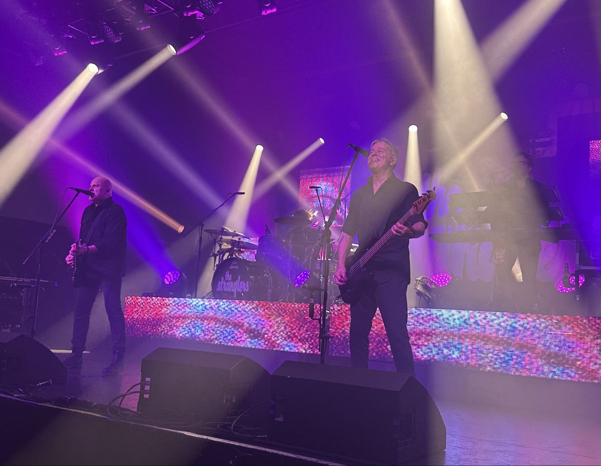The Stranglers..Excellence in Edinburgh tonight! #51tour