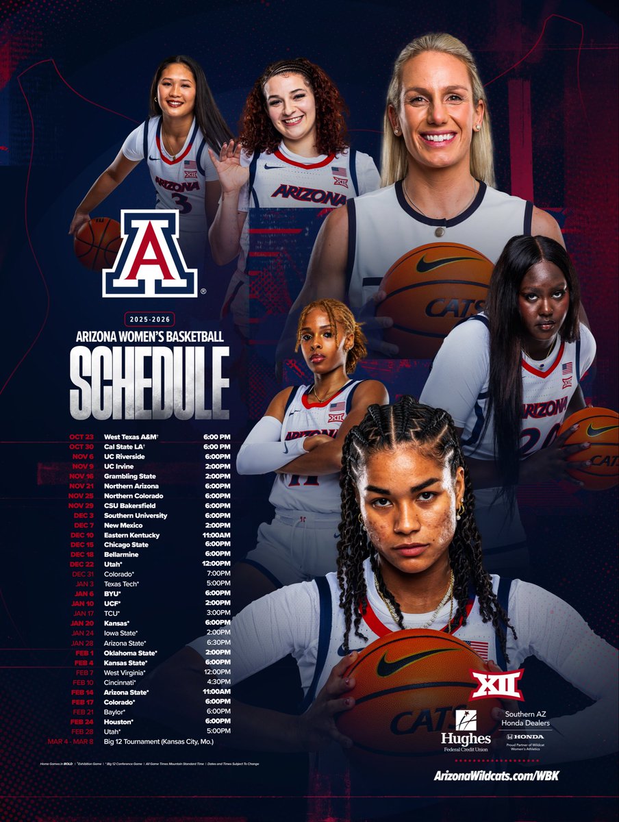 The 2025-2026 Schedule Poster has arrived 🔥

Pick one up, available at every home game this season!

#BDSU