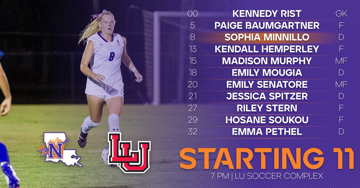 Starting 11 for tonight's game!

📺 ESPN+

#ForkEm