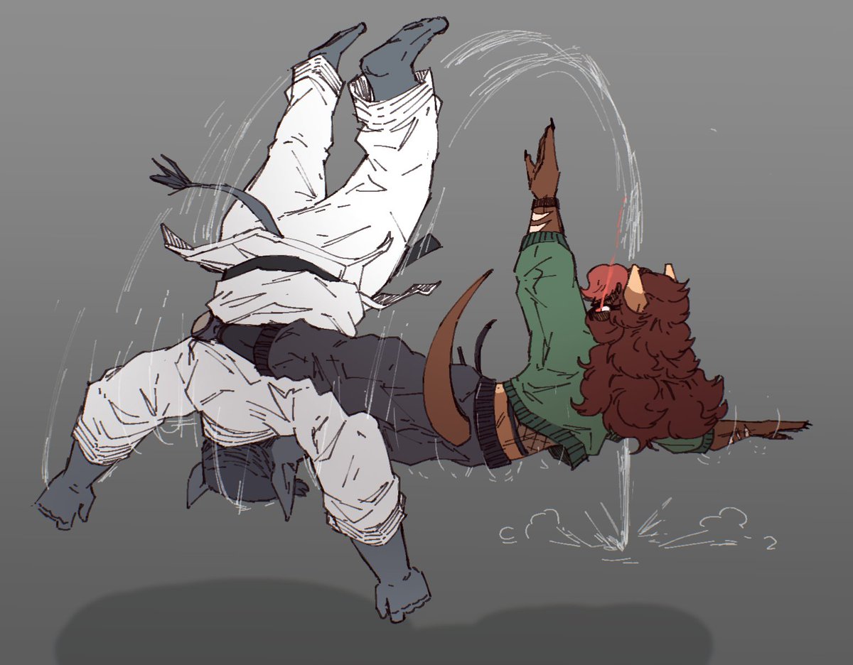 Imagine you challenge an Otter to a fight and she just start doing shit she saw on TV