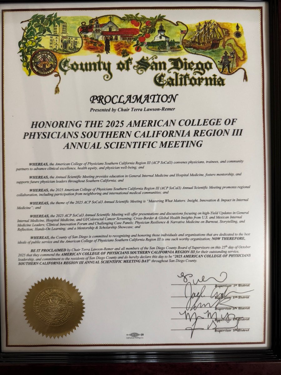 ACP California Southern III Region tweet media