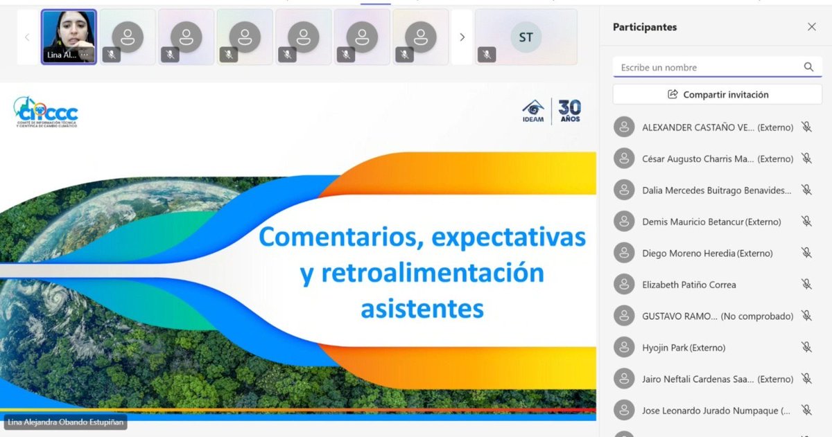 IDEAMColombia's tweet image. Este Subcomité marca un hito: por primera vez se vinculan de manera institucional la ciencia, la tecnología y la innovación con la educación en cambio climático, integrando a la sociedad civil, la academia y las entidades del Estado. 💡 #SomosClima #DatosQueTransforman