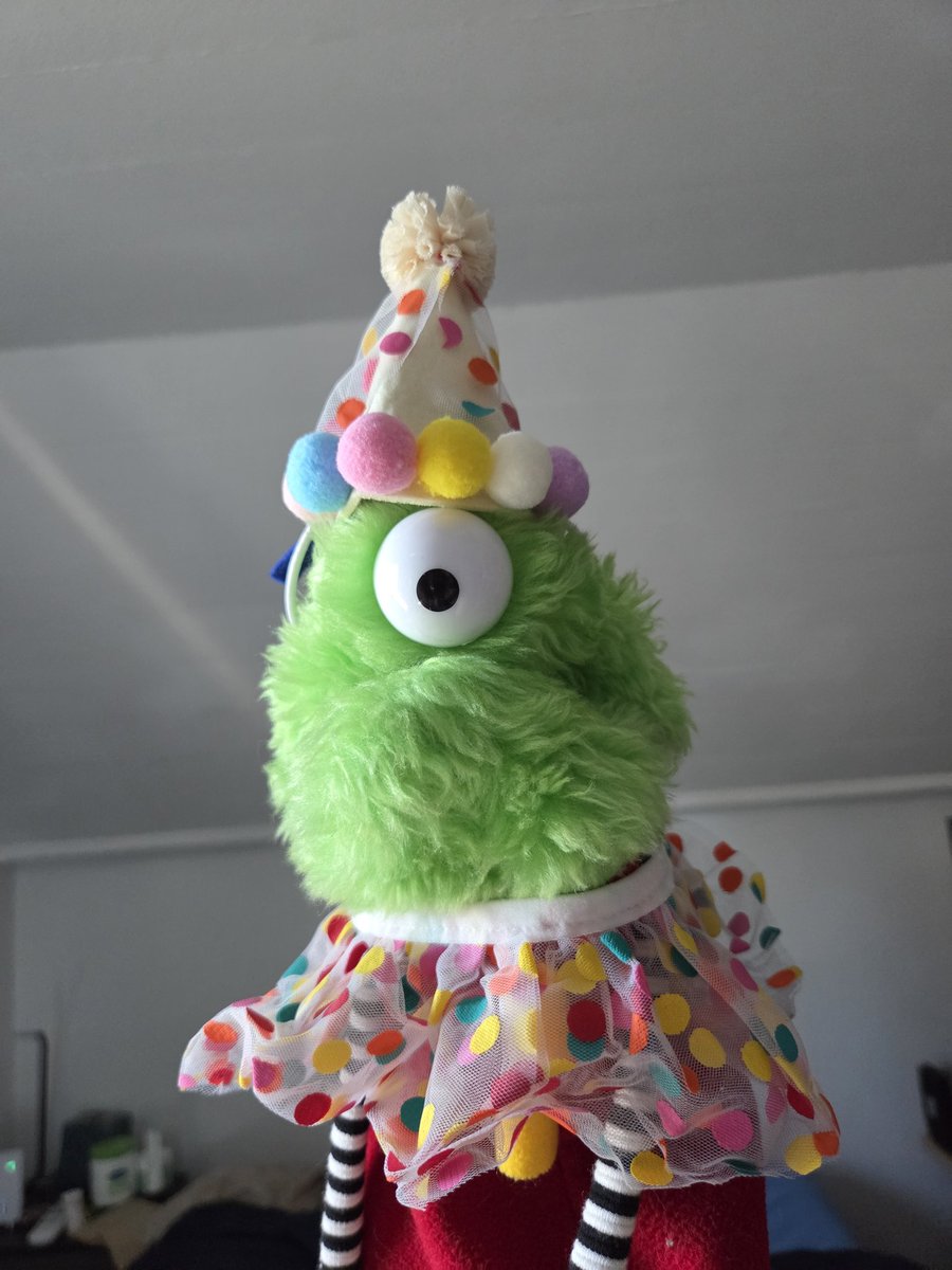 Boogie is ready for Halloween.