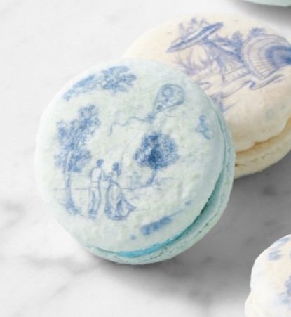 I can't believe a macaroon is our first Kite Scene sneak peek