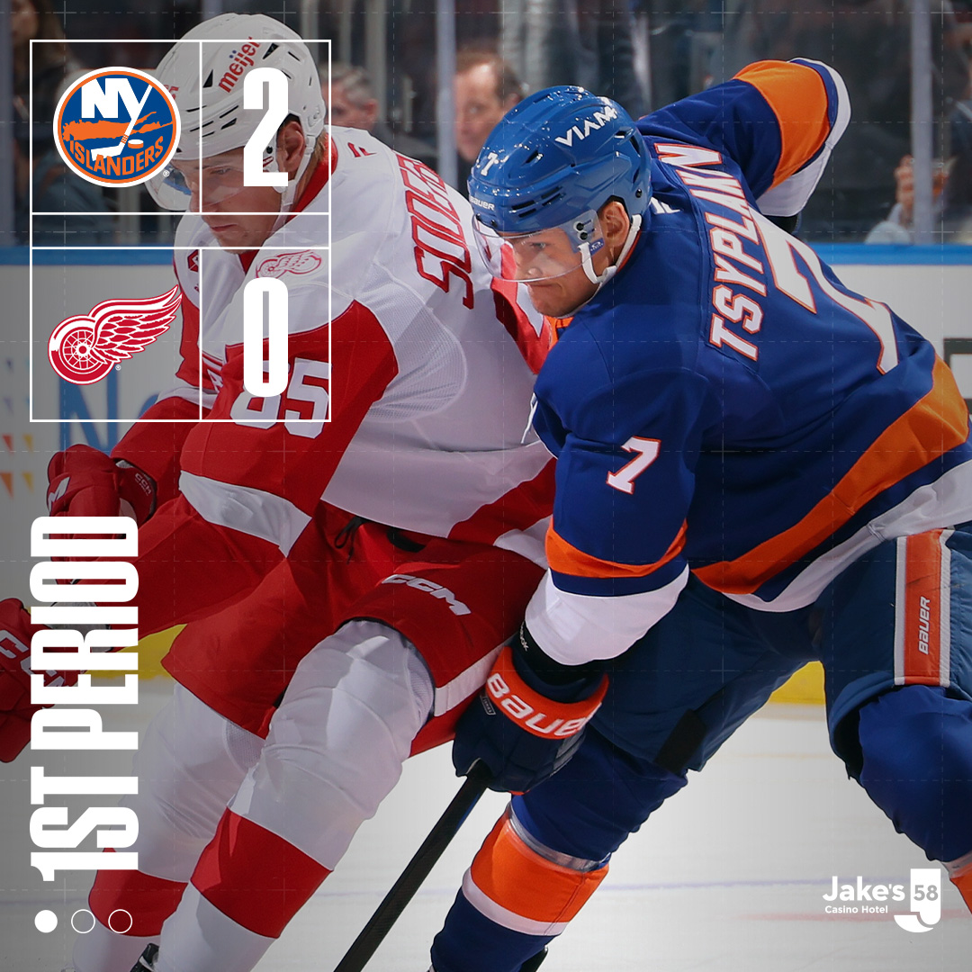 NYIslanders's tweet image. Up 2 after 1!