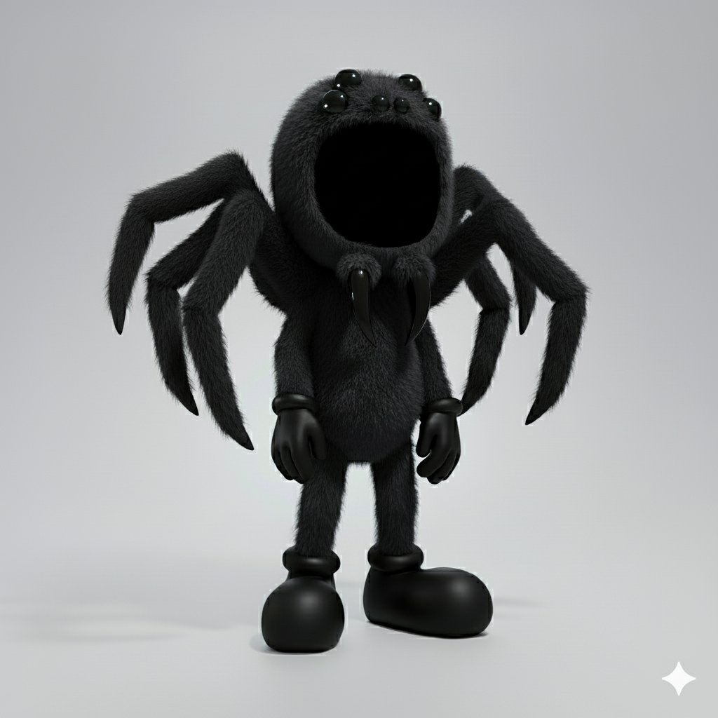 akidcalledrobot's tweet image. Want to dress up your Beast for Halloween? Here's a spooky spider costume! 🕷️🕸️ Want me to add your Beast? Drop your Beast full body image in a reply below and I'll get them fitted out for you 🕷️ @akidcalledbeast