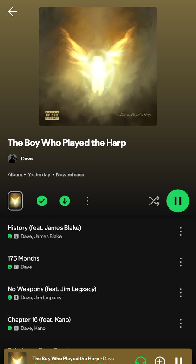 "Your name is David, and that covenant sacred, you gotta promise you'll keep it."
Wow! <a href="/Santandave1/">SANTAN</a>  thank you for the best 48 minutes of the year. 
I'm actually speechless.