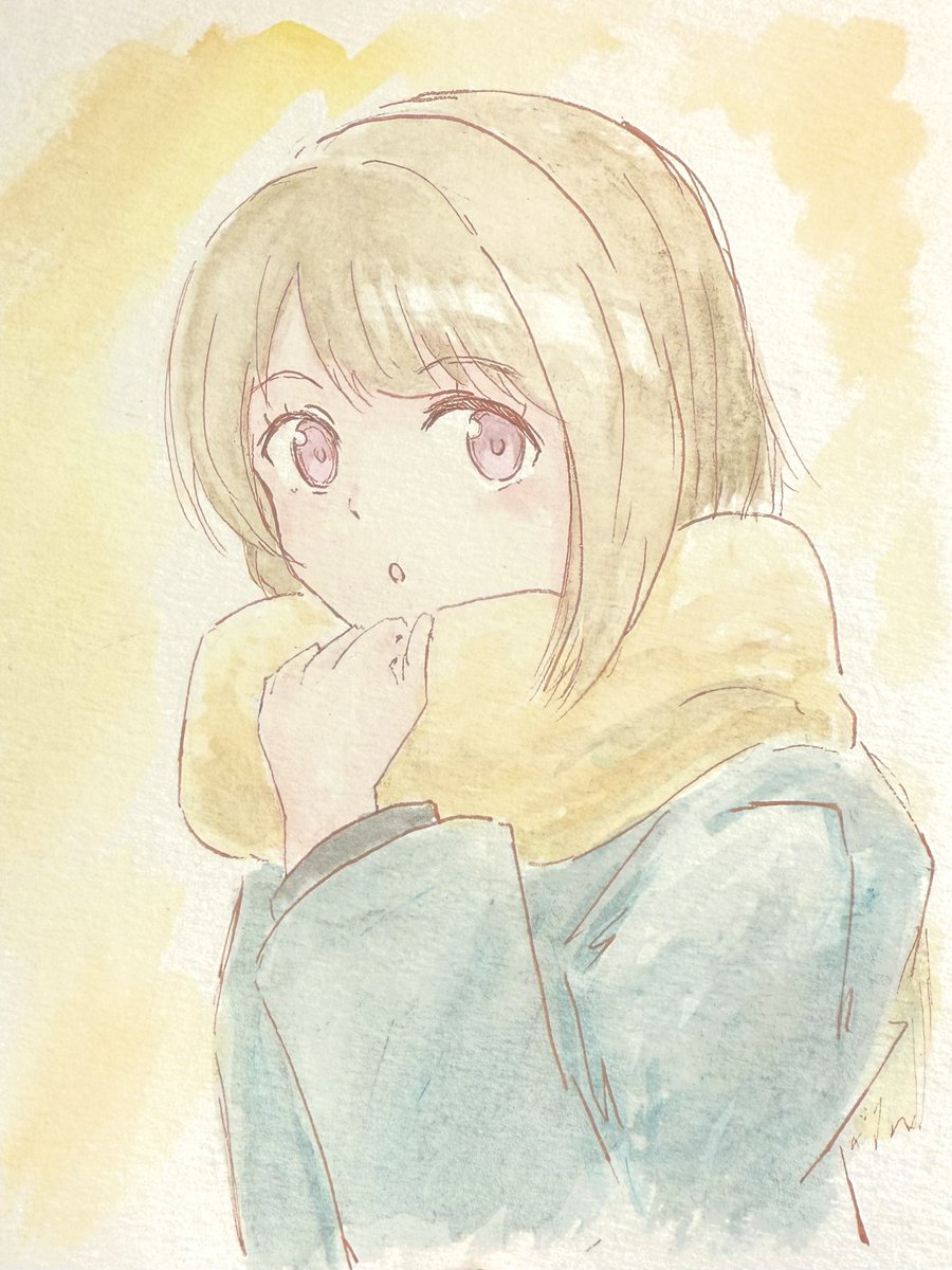 えいがさき特典色紙イメージ的なかすみん