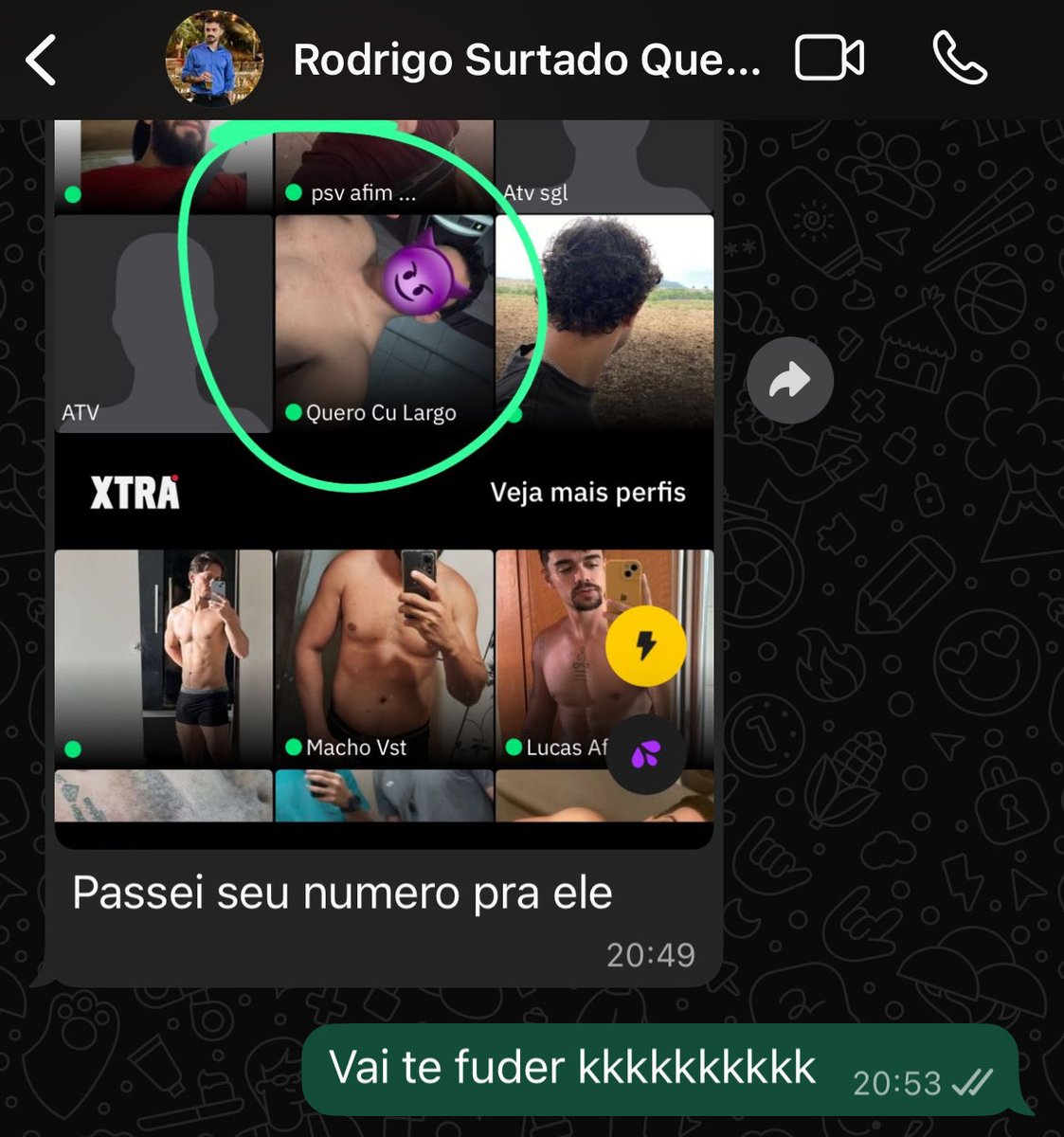 Que ódio desse boiola JKKKKK