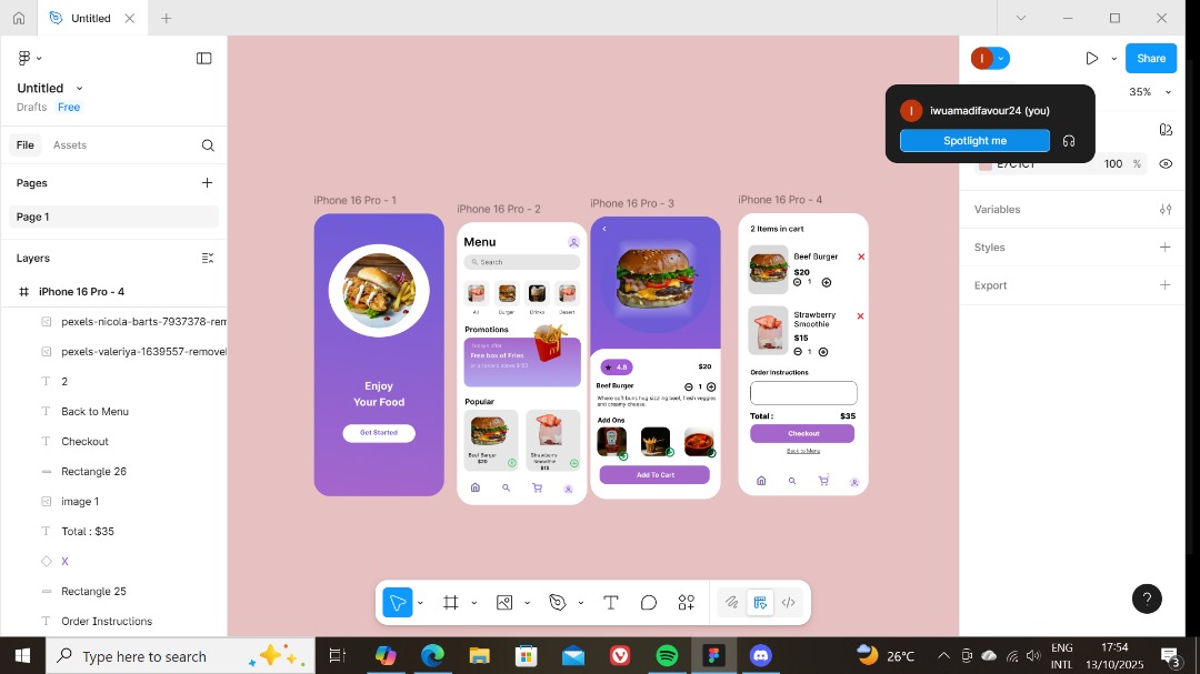 Favour_MCB's tweet image. Recreated an app on one of the tutorials I watched yhh she&apos;s pretty 
#tutorial #designer
