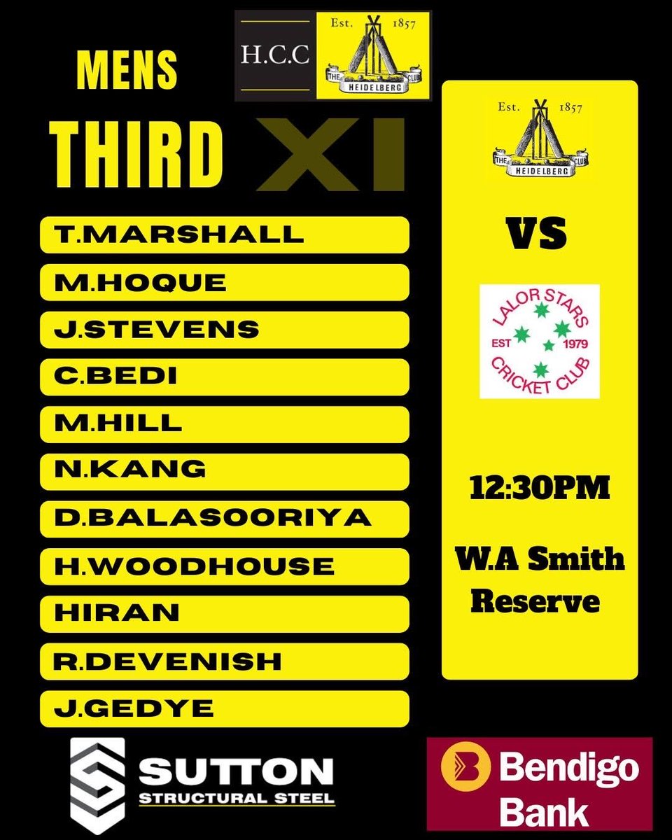 Heidelberg Cricket Club tweet media