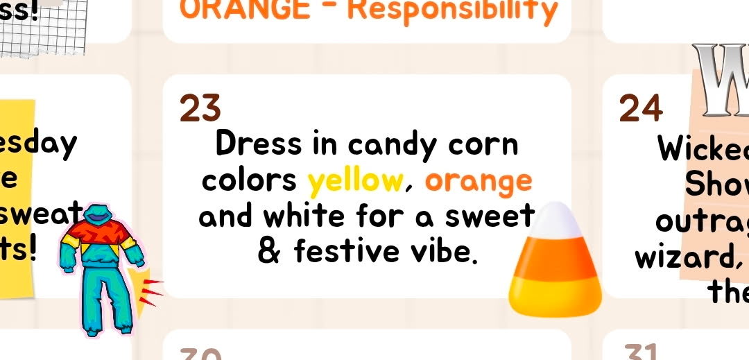 MatturroMEd's tweet image. Little more #fallfun…was able to catch a few @HicksTigers in candy corn colors!!! 🟡🟠 ⚪️