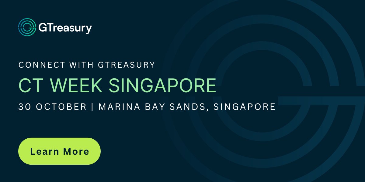 We’re excited to attend CT Week Singapore 2025 on 30 October!

With treasurers facing economic shifts and digital transformations, CTWeek brings together APAC’s finance leaders to share strategies for turning challenges into opportunities.

Learn more: hubs.li/Q03PXM6X0