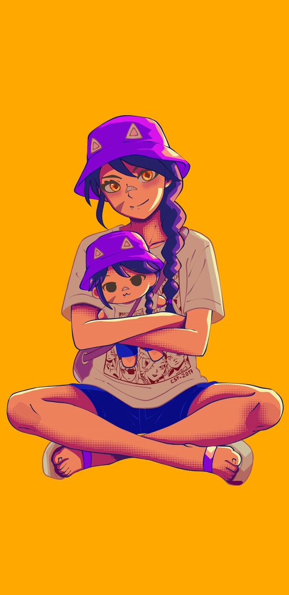 VolticCore's tweet image. Sometimes you just need a mini version of yourself to feel better. 🐾
#ERiSA #FortniteArt